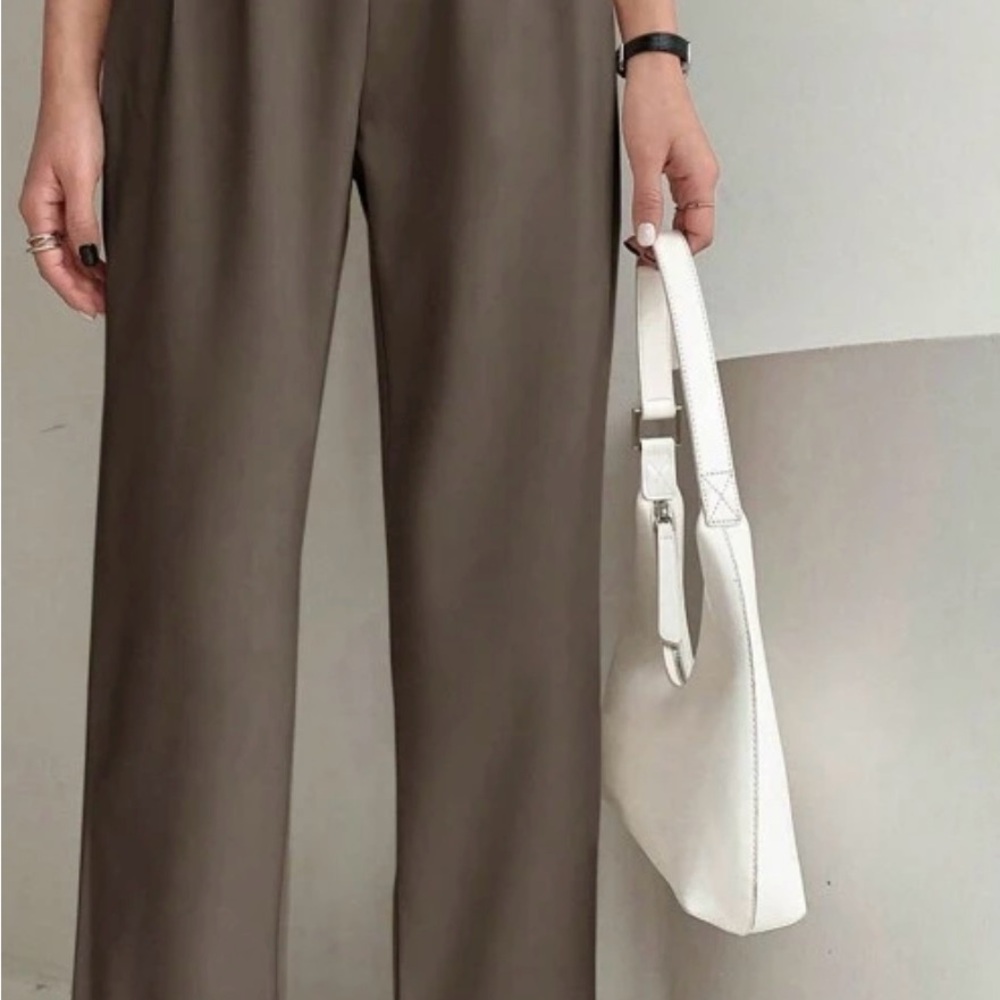 Elegant Brown Women's Pants